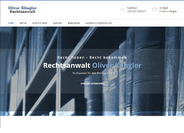 Rechtsanwalt Oliver Klingler